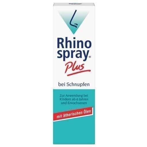 RHINOSPRAY plus for colds with a fine dosing device 10 ml UK