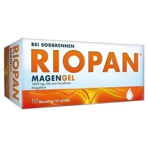 RIOPAN Magen Gel Stick-Pack 10X10 ml UK