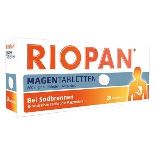 RIOPAN stomach for gastric ulcer, duodenal ulcer UK
