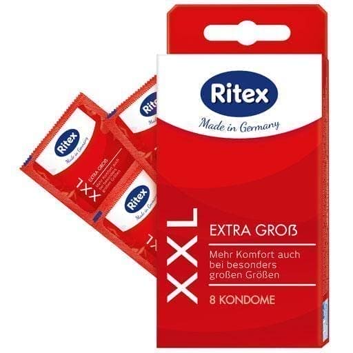 RITEX XXL extra large condoms 8 pc UK