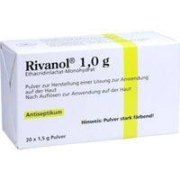 RIVANOL 1.0g body cavities powder UK