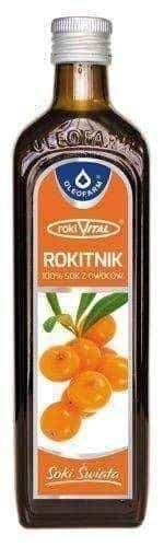 RokiVital Sea Buckthorn juice 100% 490ml UK