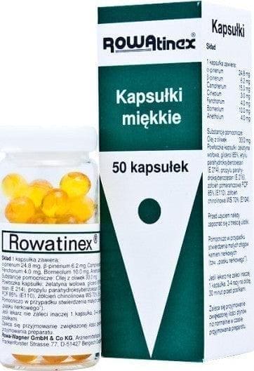 ROWATINEX x 50 capsules urolithiasis treatment UK