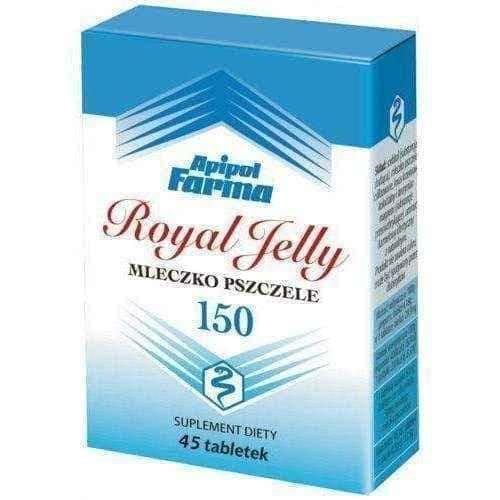 ROYAL JELLY Royal jelly freeze-dried 150mg x 45 tablets, improves memory UK