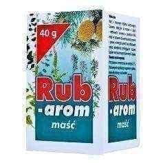 RUB-AROM ointment 40g, muscle pain relief, muscle rub, muscle pain relief cream UK