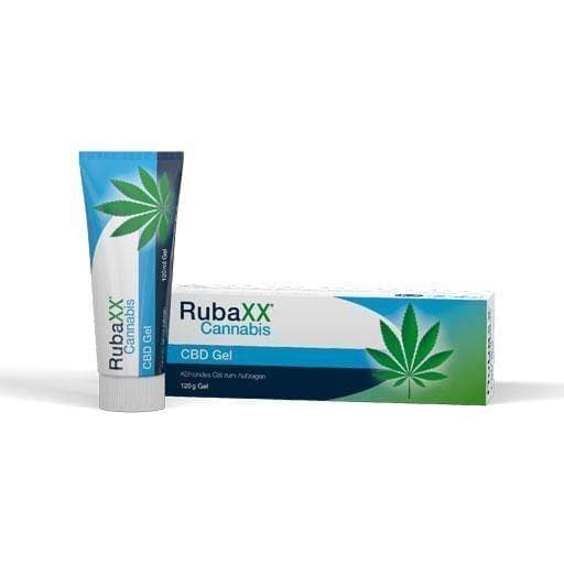 RUBAXX Cannabis CBD muscle Gel 120 g UK