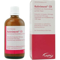 RUBRIMENT camphor, eucalyptus, beach pine turpentine OIL UK