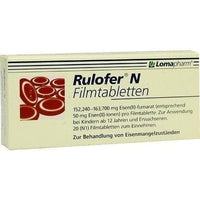 RULOFER N, ferrous fumarate iron tablets UK