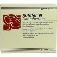 RULOFER N, ferrous fumarate iron tablets UK