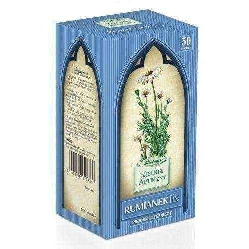 RUMIANEK herbs fix x 30 sachets, Chamomile, digestive disorders, cramping in the abdomen, fullness, bloating UK