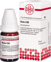 RUTA C 30, Ruta graveolens, eczema, ulcers, arthritis, fibromyalgia, abortifacient UK