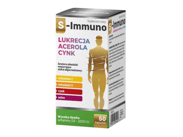 S-Immuno Licorice Acerola Zinc UK