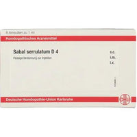 SABAL SERRULATUM D 4 ampoules UK