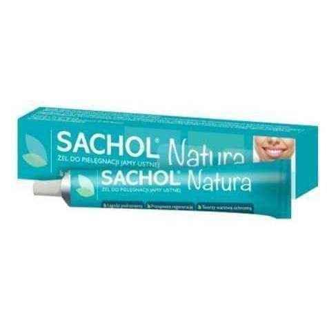 Sachol Nature gel oral 15g oral health care, gum disease UK