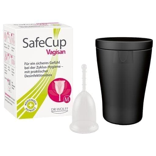 SAFECUP Vagisan menstrual cup size M. UK
