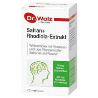 SAFFRON, RHODIOLA extract, Dr.Wolz Capsules UK