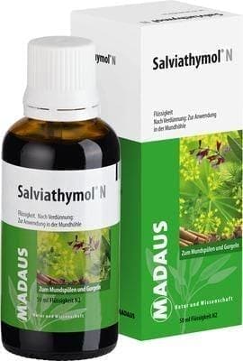 SALVIATHYMOL N drops 50 ml cinnamon tree, clove, fennel, anise UK