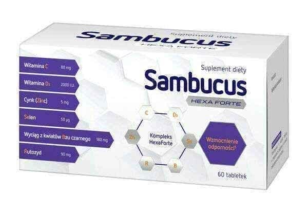 Sambucus HexaForte x 60 tablets UK