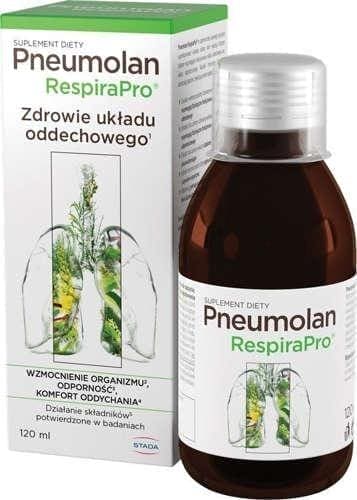 Sambucus nigra homeopatia, Pneumolan RespiraPro liquid UK
