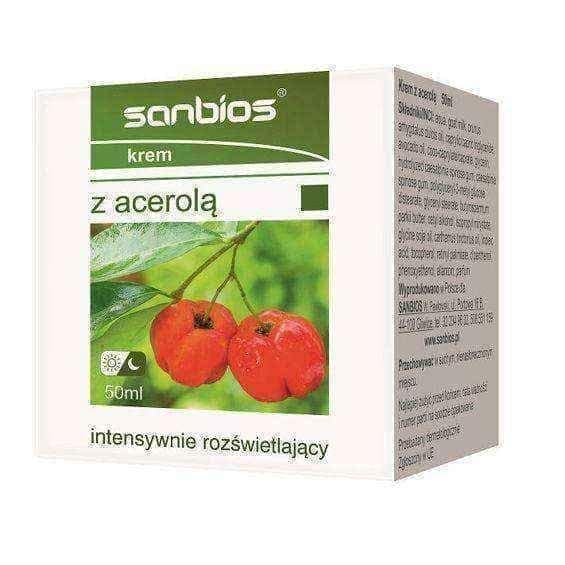 SANBIOS cream with Acerola intensely illuminating 50ml UK