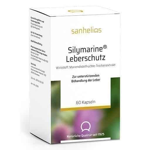 SANHELIOS Silymarine liver protection capsules 60 pcs UK