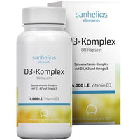 SANHELIOS vitamin D3 sun vitamin complex with K2 UK