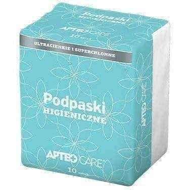 Sanitary pads with wings APTEO CARE x 10 pieces UK