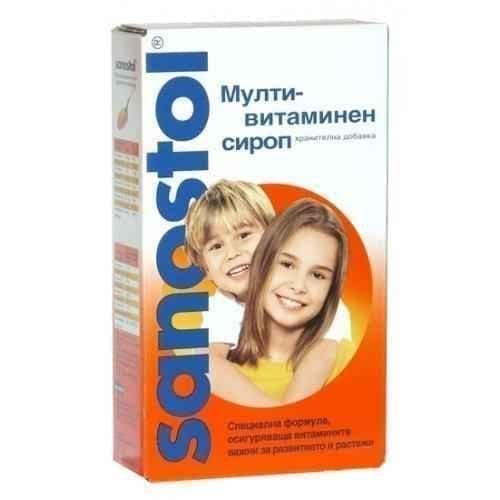 SANOSTOL multivitamin syrup 230 ml. SANOSTOL vitamin syrup UK