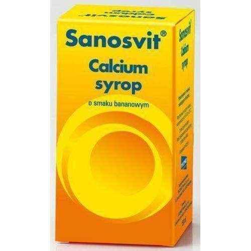 Sanosvit calcium SANOSVIT syrup 150ml 6 years+ UK