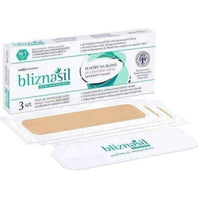 Scar treatment, Bliznasil Slices for nude scars 17cm x 3.5cm x 3 pieces UK
