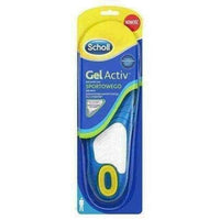 SCHOLL GelActiv Men insoles for sports shoes size 8-13 x 2 pieces UK