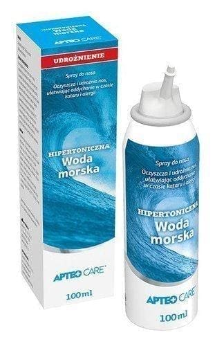 Sea water hypertonic spray Apteo 100ml UK