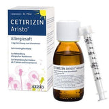 Seasonal and perennial allergic rhinitis, CETIRIZIN Aristo allergy juice UK