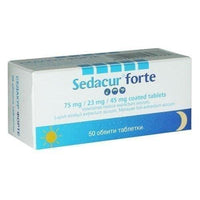 SEDACUR FORTE sleeping and soothing product - 50 coated tablets UK