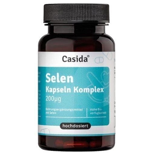 SELENIUM CAPSULES Complex 200 µg highly dosed, selenium benefits UK