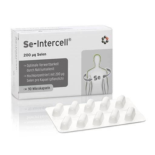 Selenium SE INTERCELL 200 capsules 90 pcs UK