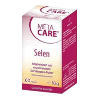 Selenium+, sodium selenate, barley grass META-CARE Capsules UK