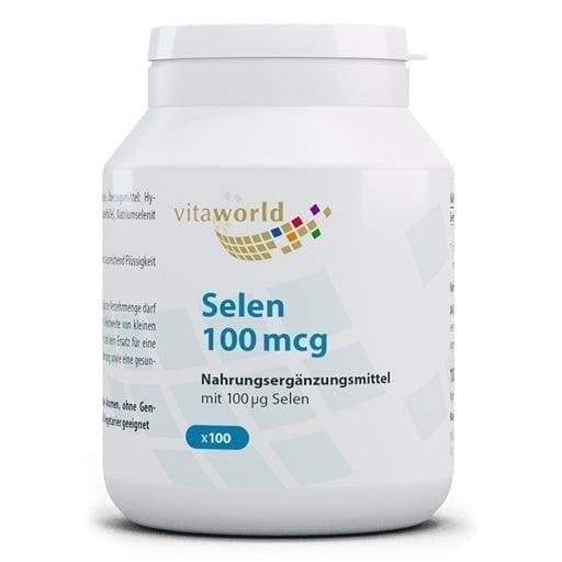 Selenium supplement 100 capsules UK