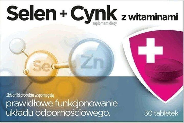 Selenium + zinc with vitamins UK