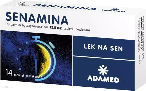 Senamina, doxylamine succinate, insomnia treatment, menopause insomnia treatment UK