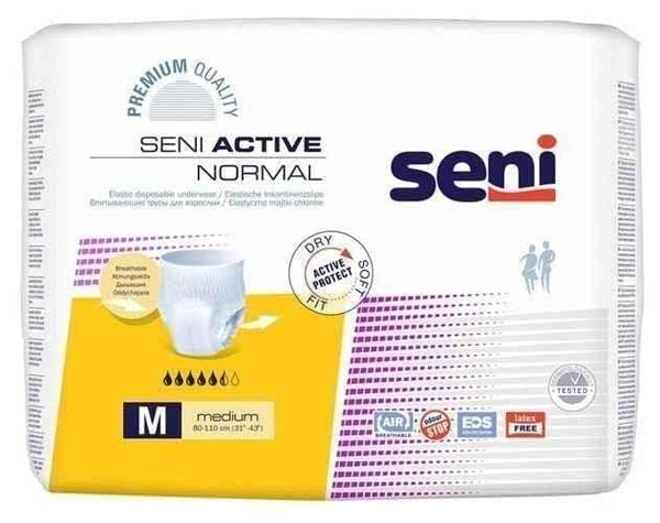 Seni Active Normal Absorbent panties Medium-M x 30 pieces UK