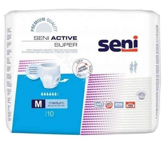 SENI Active Super M x 10 pcs UK