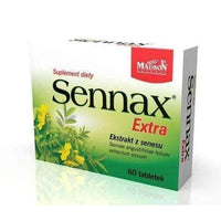 Sennax Extra x 60 tablets peristalsis support and facilitate defecation UK