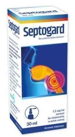 Septogard 1.5mg / ml oral spray 30ml UK