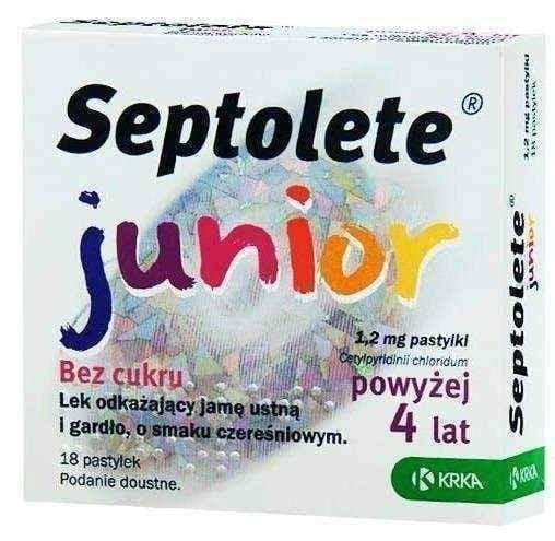 SEPTOLETE Junior x 18 tablets UK