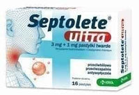 Septolete Ultra 3mg + 1mg x 16 lozenges UK