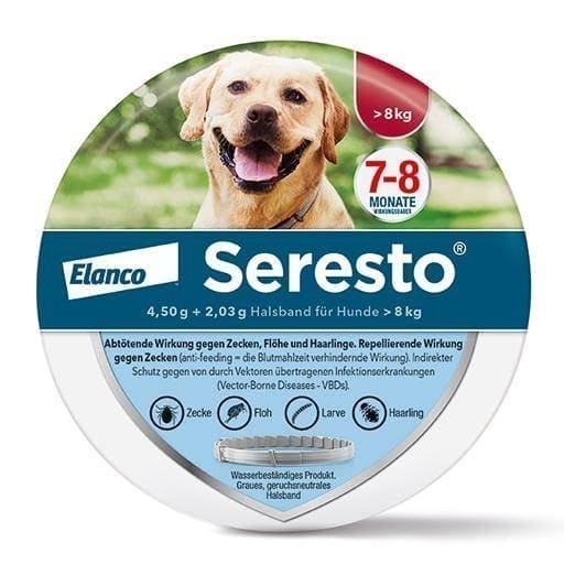 Seresto flea collar 4.50g + 2.03g Seresto dog collar from 8kg UK