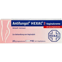 Severe fungal infection vagina, ANTIFUNGOL HEXAL 3 vaginal cream UK