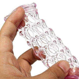 Sex Tool Silicone Penis Lock Time Delay Stretchable Condom UK