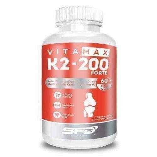 SFD Vitamax K2 200 x 90 tablets Forte, vit k2, vitamin k2 UK